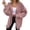 Pink, variant on Cardigan Sweaters for Women Fall Winter Long Sleeve Open Front Knit Cardigans Sweater Coats Outerwear