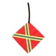 thumbnail image 5 of Bandera de viaje segura para kayak, tela Oxford, portátil, con tira reflectante, bandera de advertencia cuadrado rojo, 5 of 9