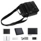 thumbnail image 5 of EUWBSSR Bolso de Hombro de Cuero Genuino para Hombre de 8.26 X 3.93 X 9.84 Pulgadas, Bolso de Moda Cruzado Tipo Mensajero para Negocios, 5 of 11