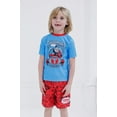 thumbnail image 2 of Thomas & Friends Thomas the Train UPF 50+ Rash Guard and Swim Trunks Outfit Set Toddler to Little Kid, 2 of 5