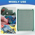 thumbnail image 7 of Uxcell 4Pcs Breadboard Solderable 70mm x 50mm Green Circuit PCB Board Double Sided Tin-Plated PCB Prototype Board for Electronics Prototyping, DIY Circuits Projects, 7 of 7