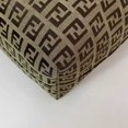 thumbnail image 6 of Pre-Owned Fendi Tote Bag ec-21844 Beige Brown Zucchino Canvas Leather FENDI FF Unisex... (Good), 6 of 11