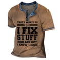 thumbnail image 1 of Men's T-shirt T-shirts Graphic Text Black Military Green Pool Dark Gray 3D Printing Street Casual Short Sleeve Button Down Printed Clothing Basic M, 1 of 3