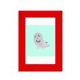 thumbnail image 1 of Cadre Photo Flottant Blanc art Déco Mode Affichage d'Image art Rouge, 1 of 4