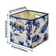 thumbnail image 3 of Plegable Regalos Cubo de Almacenamiento Cajas de Juguetes para la Decoración Plegable de Tela Toy Cofres de Almacenamiento Regalos Organización Contenedores Azul, 3 of 5