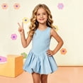thumbnail image 2 of FYDUU Summer Outfits Girls Sleeveless Tennis Dress Casual Golf Dress School Sports Dresses with Leggings Shorts 2 Piece Sets 5-6 Years, 2 of 4