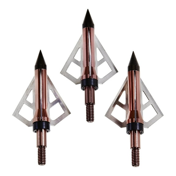 Allen Company Velox Optimus 3-Blade Broadheads, 100 Grain, - 3 Pack