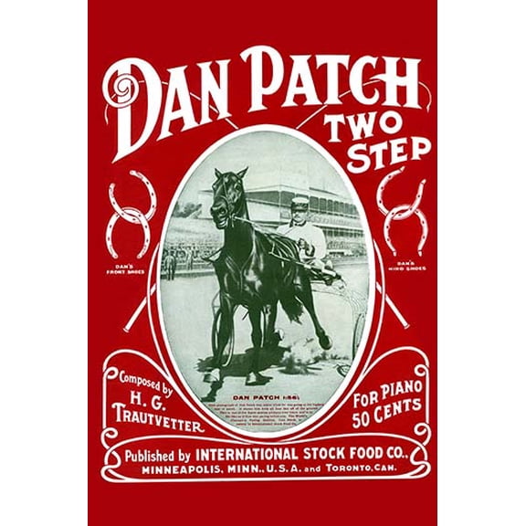 Dan Patch Two Step Museum quality giclee print canvas wrap(20" x 30")