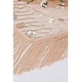 thumbnail image 6 of BABEYOND 1920s Beaded Shawl Wraps Sequin Fringed Evening Cape Wedding Bridal Shawl Scarf for Evening Dresses Party (champagne), 6 of 7