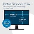 thumbnail image 2 of Pantalla de privacidad Kensington FP238W9 para monitores 16:9 de 23,8 pulgadas, 2 of 7