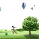 thumbnail image 4 of Pelota de playa inflable con forma de sandía, juguete de playa, juguetes de verano para niños al aire libre (23 cm), 4 of 8