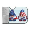 thumbnail image 2 of Bingfone Cute Gnomes In Usa1 Car Windshield Sunshade,Sun Foldable Sun Shield Sun Visor For Car - Medium, 2 of 8