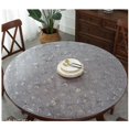 thumbnail image 1 of Mantel redondo transparente de PVC suave, impermeable, oilpoof, sala de estar, mesas de comedor, cocina, Protector de escritorio, decoración del hogar (501, 1 of 4
