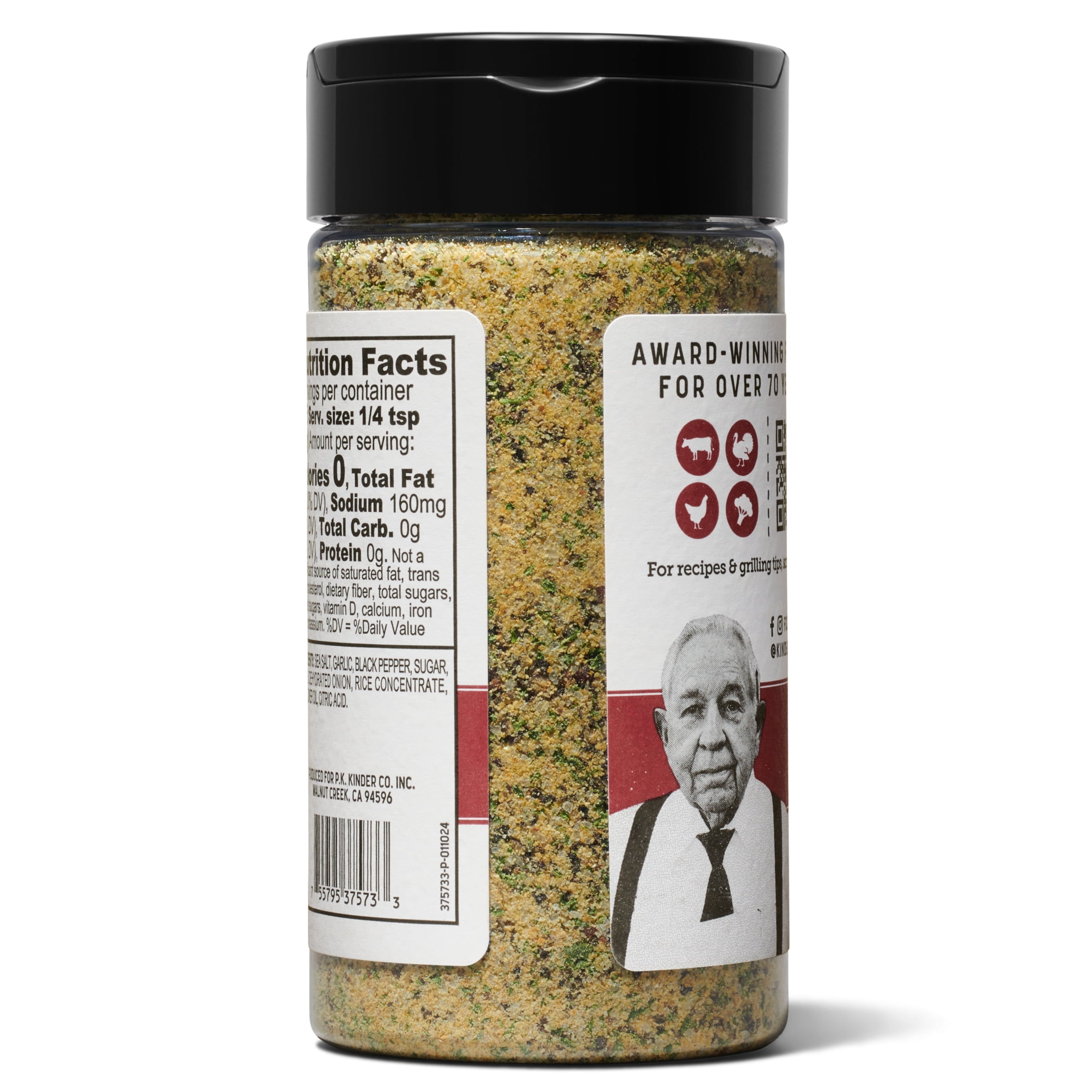 Kinder's Butcher's Burger Blend Seasoning, 5.5 oz