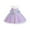 Purple, variant on AJTQTH Princess Dress for Girls Metallic Ombre Midi Dress Sleeveless Crewneck High-Waisted Mesh Layered Puffly Gowns 3D Flower Appliques Frocks for Summer Party Weddings Purple 6-12 Months