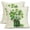 St Patricks Day Vase Shamrock2, variant on St Patricks Day Pillow Covers 18x18 Set of 2 Spring Green Vases Lucky Clover Black Stripes Decorative Throw Pillow Cases Outdoor Farmhouse Decoration for Sofa Couch Bed