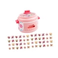 thumbnail image 3 of DIY fabricante de pegatinas para niños pequeños, pegatinas DIY con forma de arrocera, juguete para niñas, máquina de pegatinas 3D para niños, recuerdo 48 piezas, 3 of 8