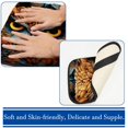 thumbnail image 3 of Owt Furry Printed Armrest Cover, Soft Car Armrest Pad, Comfortable Armrest Accessory 12.5x8.2 Inch, 3 of 6