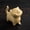 Yellow, variant on ABCISI Hand-made Purple Clay Cat Tea Pet, Cute Lucky Statue Kung Fu Tea Tray Decor,  Tea Lover's Gift, Home Office Desk Feng Shui Ornament (Black)