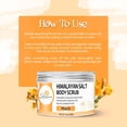 thumbnail image 5 of Skincare Sunday Himalayan Salt Body Scrub - | Invigorate | Exfoliate | Moisturize - relax & uniwnd potion (Pack of 3, Peach), 5 of 6