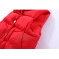 thumbnail image 4 of LittleSpring Boys Girls Puffer Vest Sleeveless Jacket for Kids Winter Outerwear, Pink 3T, 4 of 8