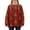 Red, variant on Girls Loose Long Sleeve Crew Neck Knit Sweater Christmas Tree Graphic For Fall Winter Daily Layering Wear