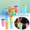 Toddler Cup Silicone Training Cup With Straw Sprill Proof Sippy Drinking Cup