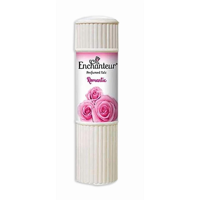 Talco perfumado Enchanteur Romantic, 200 g (7.05 oz), rosa búlgara