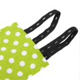 thumbnail image 2 of Adjustable, Waterproof, Washable and Reusable Chicken and Duck Diapers, Green and White Polka Dots, Size L, 2 of 4
