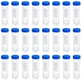 thumbnail image 1 of Tubos de ensayo de plástico Uxcell de 50 ml, paquete de 50 tubos de centrifugado autostables, 1 of 5