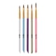 thumbnail image 1 of Juego de bolígrafos de pintura de uñas de doble punta con pincel acrílico para uñas de 5 piezas TFixol Bolígrafos para pintar uñas, 1 of 7
