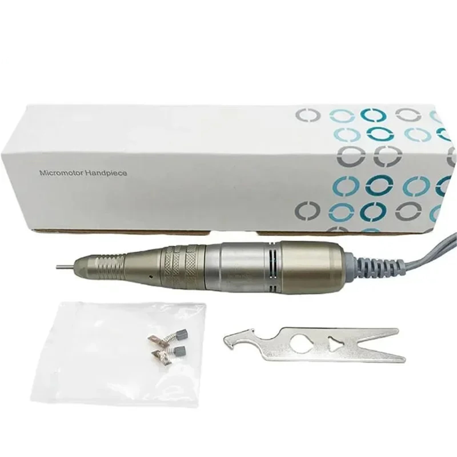 65W Electric Nail Drill Strong Micromotor Control Box DC 30V 35000RPM H200 Handle Milling Machine Manicure Machin