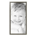 thumbnail image 2 of ArtToFrames 19" x 38" Silver Picture Frame, 19x38 inch Silver Wood Poster Frame (WOM-4993),  Pack, 2 of 7