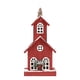 thumbnail image 2 of Village House Navidad Luces LED Edificios Regalo Paisaje Figuras Escultura coleccionable para Festival, Navidad, Interior, Invierno, Hogar EstiloC 22x13x49cm Colco Casa de pueblo, 2 of 7