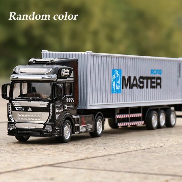 Container Loader Toy Children's Alloy Simulation Container Heavy Truck Toy Model Boy Trailer ...