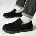 thumbnail image 4 of CORASUN Men's Fleece Lined Warm Casual Shoes, Waterproof Anti-Slip Lightweight Loafers, 4 of 11