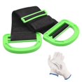thumbnail image 1 of 1 Pcs Lifting Strap With Handle Adjustable Moving Band For Furniture Box Heavy Object Support Belt Up To 150 Kg Carrying Straps With 1 Pair Of Gloves, 1 of 2