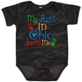 thumbnail image 3 of Inktastic My Aunt in Ohio Loves Me Boys or Girls Baby Bodysuit, 3 of 5