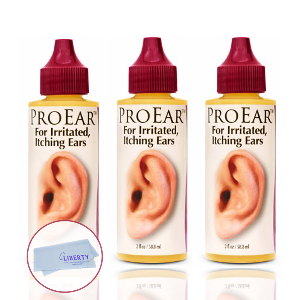 Miracell Proear Dry Itchy Ear Relief Value Pack 3 Pack Of 2oz Ear