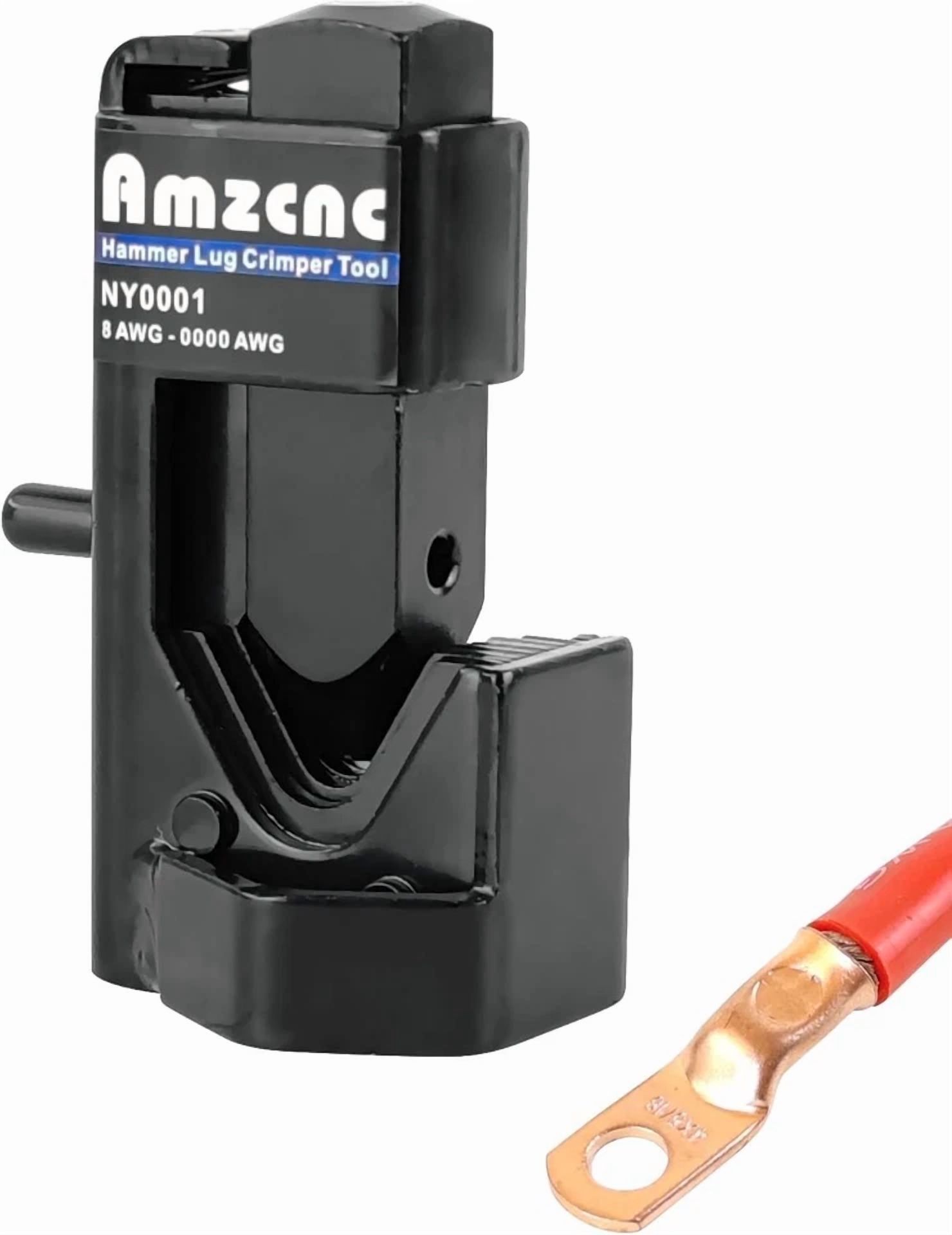 CRESTIN- Hammer Lug Crimper Tool - 0000 Awg Battery And Welding Cables( 8 Awg To 4/0 Wire