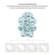 thumbnail image 4 of Asiento De Baño Para Bebé, Alfombrilla Para Bañera Para Bebé, Cómodo, Flotante, Universal Para Baby Shower, 4 of 7