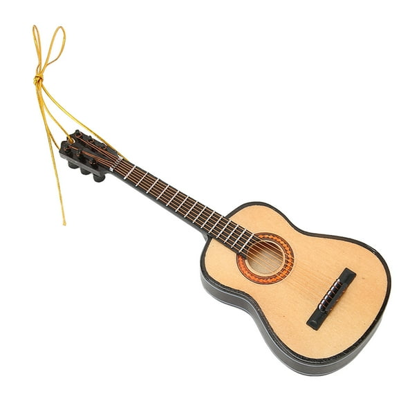 Modelo de guitarra Jadeshay adorno decorativo de Madera