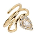 thumbnail image 3 of Fingernails Ring,Rhinestone Nail Ring Healthy Rhinestone Nail Ring Nail Accessories Remarkable Clarity, 3 of 14