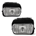 thumbnail image 3 of Halogen Clear Lens Fog Lights Pair Set for 2003-2007 Chevrolet Silverado, 3 of 7