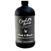 The Owl's Brew Tea Cocktail Mixer, Pink & Black, 16 Fl Oz
