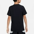thumbnail image 3 of Nike Boy's Sportswear Futura T-Shirt (Black/White, XS), 3 of 3