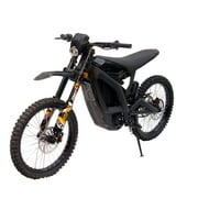 GoTrax - K2 60V Electric Dirt Bike w/44 mi Max Range & 50 mph Max Speed Peak 7000W Motor - Black