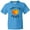 Pacific Blue, variant on Inktastic Daddy's Little Peach Cute Peach Heart Youth T-Shirt