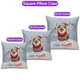 thumbnail image 3 of Hello Winter Corgi Smiling in Red Scarf Hat Welcome Christmas Pillowcase Double Sided Welsh Corgi Dog Lover Gifts Idea Pillow Case Covers - 00017, 3 of 3