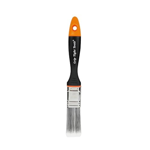 Grip Tight Tools Pinceau Professionnel Orange Plus, 1 Pouces